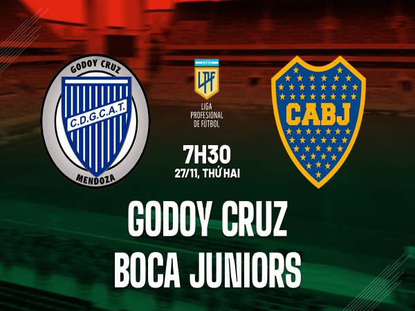 Nhận định KQ Godoy Cruz vs Boca Juniors 